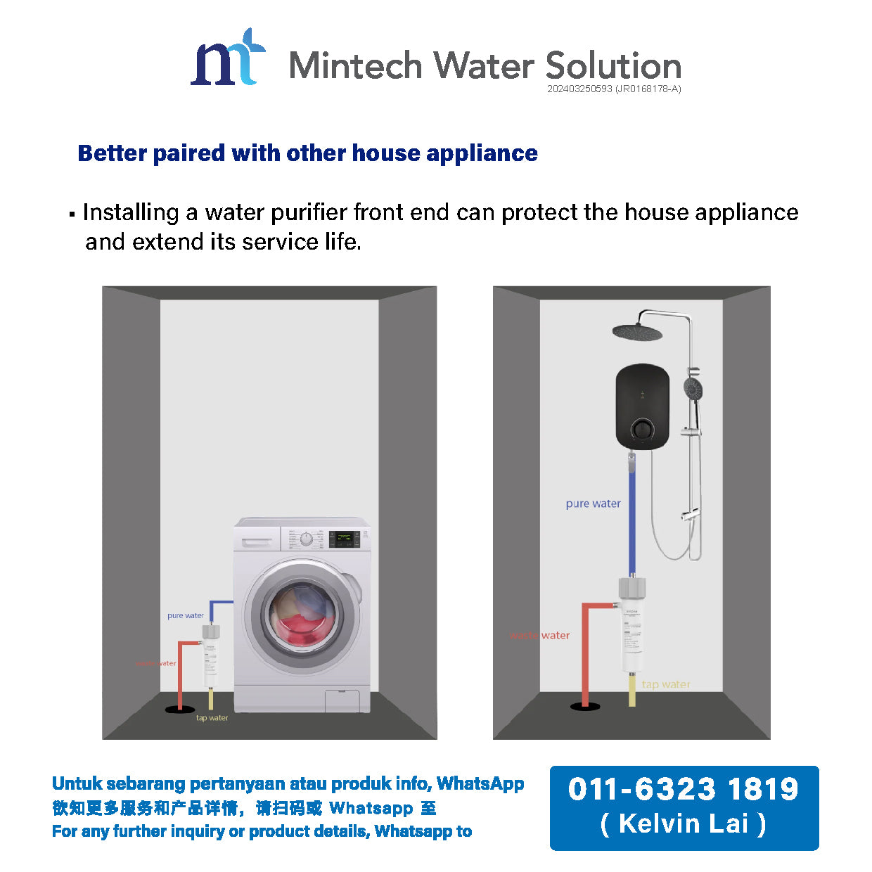 Limone PVDF Ultrafiltration Water Purifier (600 Liter / hour)