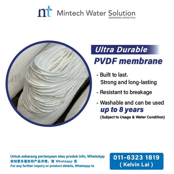 (02) Outdoor Filter TUFF MAX PVDF Membrane Filtration (6000L per hour) [Free installation within KL and Selangor area]